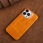 iPhone Case Genuine Cowhide Leather Slim & Protective