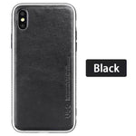 iPhone Case Leather Back Drop-Resistant Fitted Design
