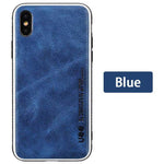 iPhone Case Leather Back Drop-Resistant Fitted Design