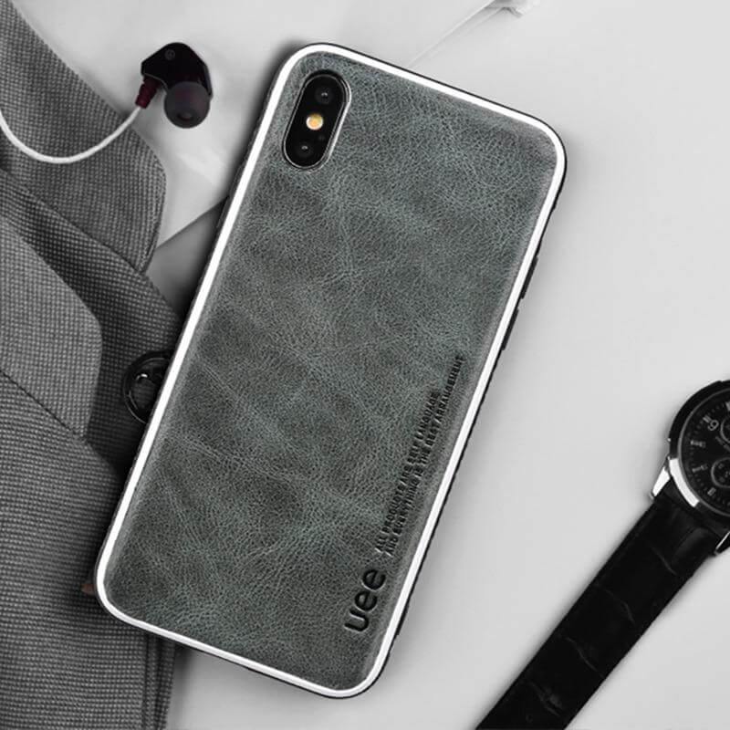 iPhone Case Leather Back Drop-Resistant Fitted Design