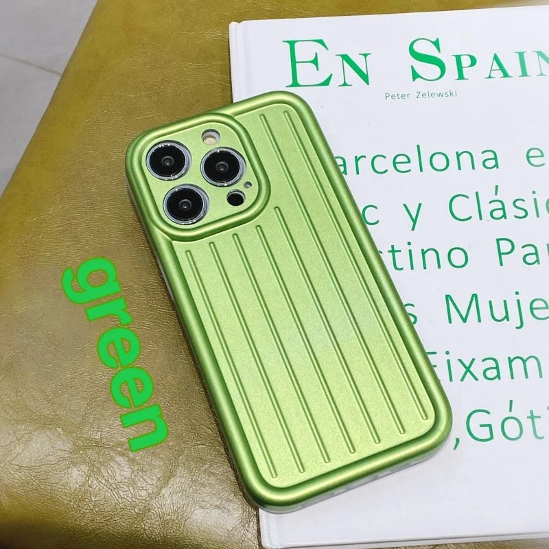 iPhone Case Luggage-Inspired Shockproof Scratch-Resistant Protection
