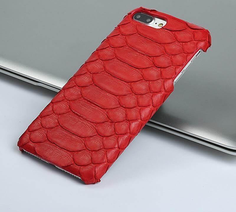 iPhone Case Natural Python Skin Textured Luxury Finish