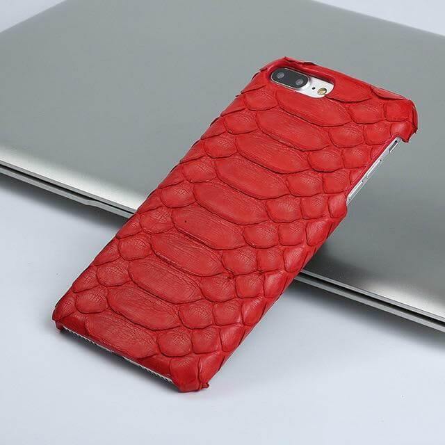 iPhone Case Natural Python Skin Textured Luxury Finish
