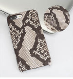 iPhone Case Natural Python Skin Textured Luxury Finish