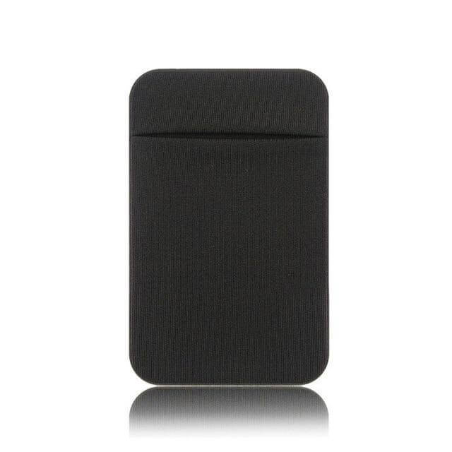 iPhone Case Silicone Built-In Card Pocket Slim Lightweight Protection