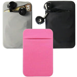 iPhone Case Silicone Built-In Card Pocket Slim Lightweight Protection