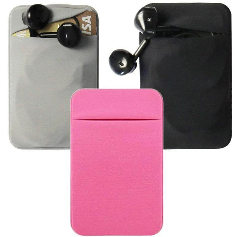 iPhone Case Silicone Built-In Card Pocket Slim Lightweight Protection