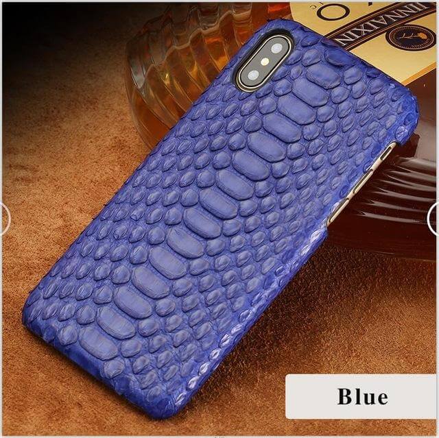 iPhone Case Textured Leather Fitted Design Camera Cutout