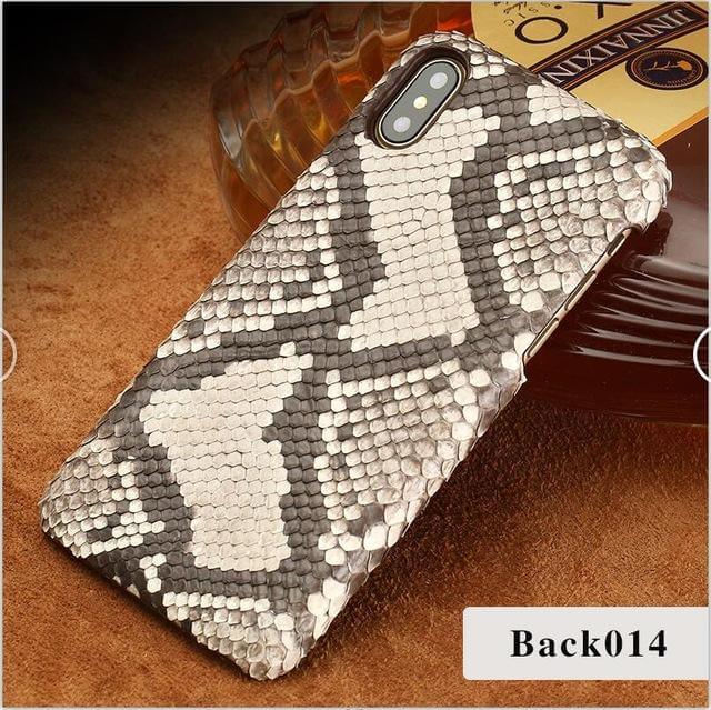 iPhone Case Textured Leather Fitted Design Camera Cutout