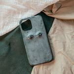 iPhone Case Waxed Leather Eye Design Scratch Protection
