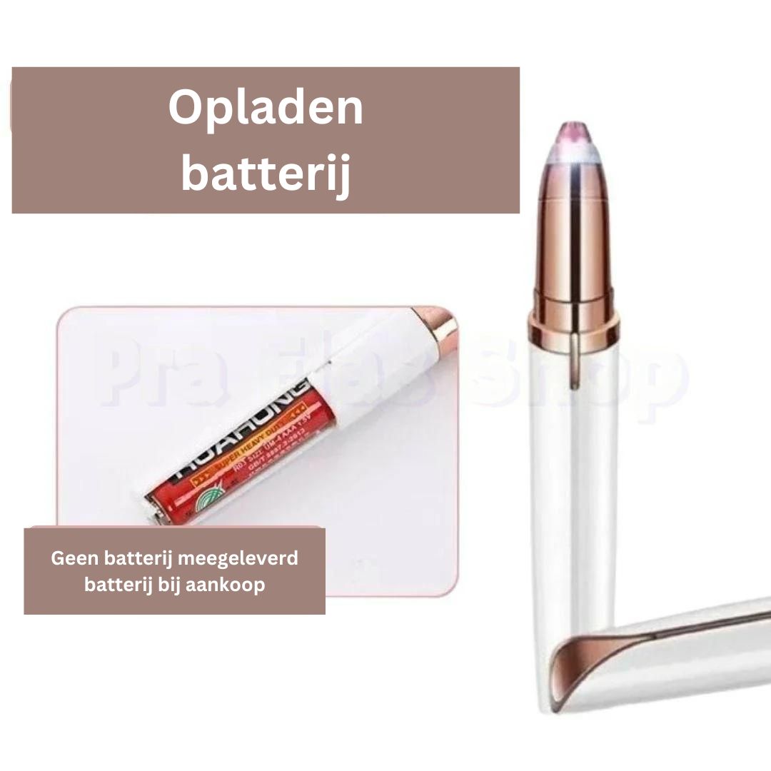 GlamTrim | Elektrischer Augenbrauentrimmer für perfekte Formen