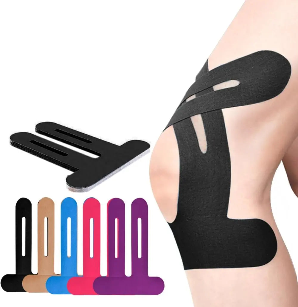 Vorgeschnittenes Kinesiotape für das Knie – Atmungsaktiv & Bequem
