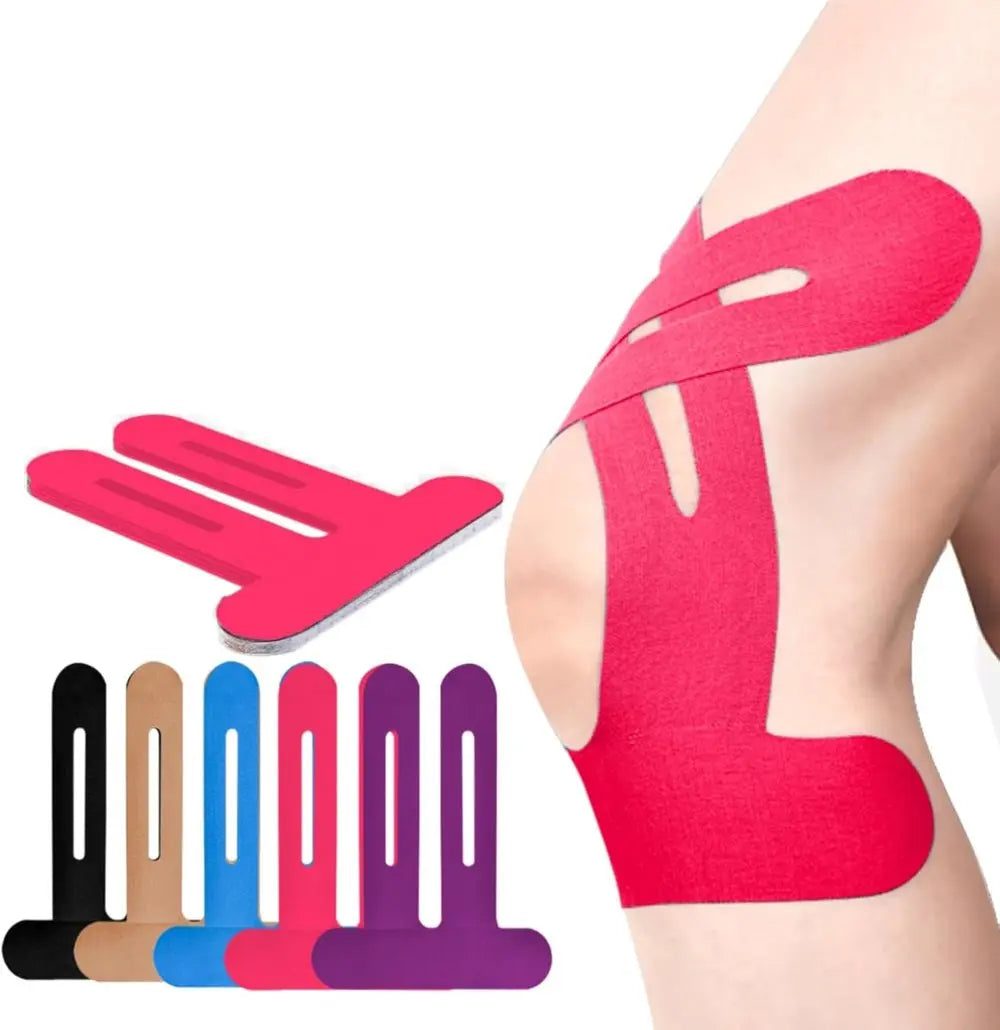 Vorgeschnittenes Kinesiotape für das Knie – Atmungsaktiv & Bequem