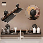 Elegant Wooden Shelf for Your Sink – Organized Without Drilling