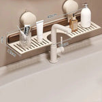Elegant Wooden Shelf for Your Sink – Organized Without Drilling