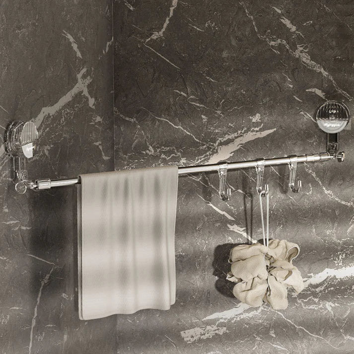 Wall Mount | Space-Saving Organization without Drilling | Expandable, Suction Cup, Hooks | OrdnungMeister