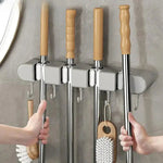 Wall Mount for Brooms, Mops, and Tools – Space-Saving & Secure