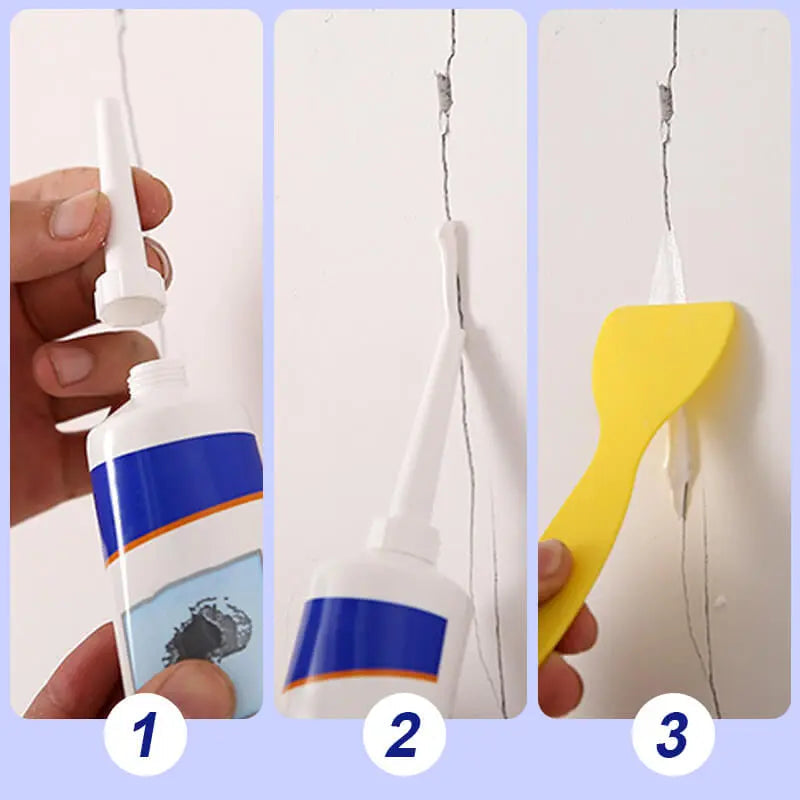 Wall Repair Compound – Fills Cracks, Holes, and Scratches – 200 g (2 pieces)