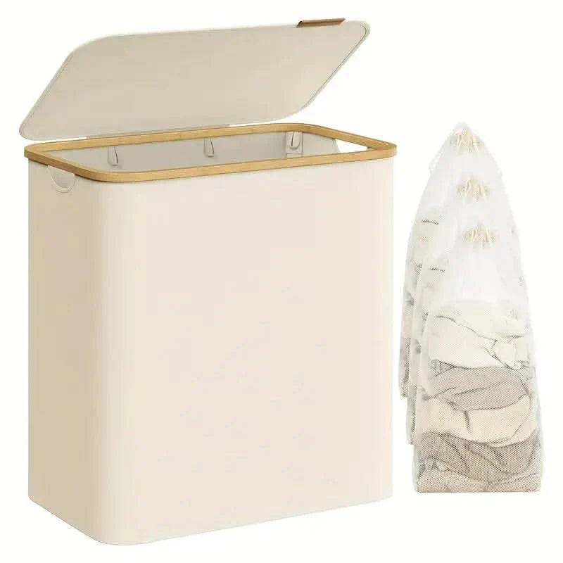 Laundry Hamper 150L | Modern Style with Lid | Laundry Organizer