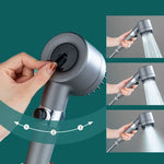 Water-saving shower filter with massage function | High-pressure shower head