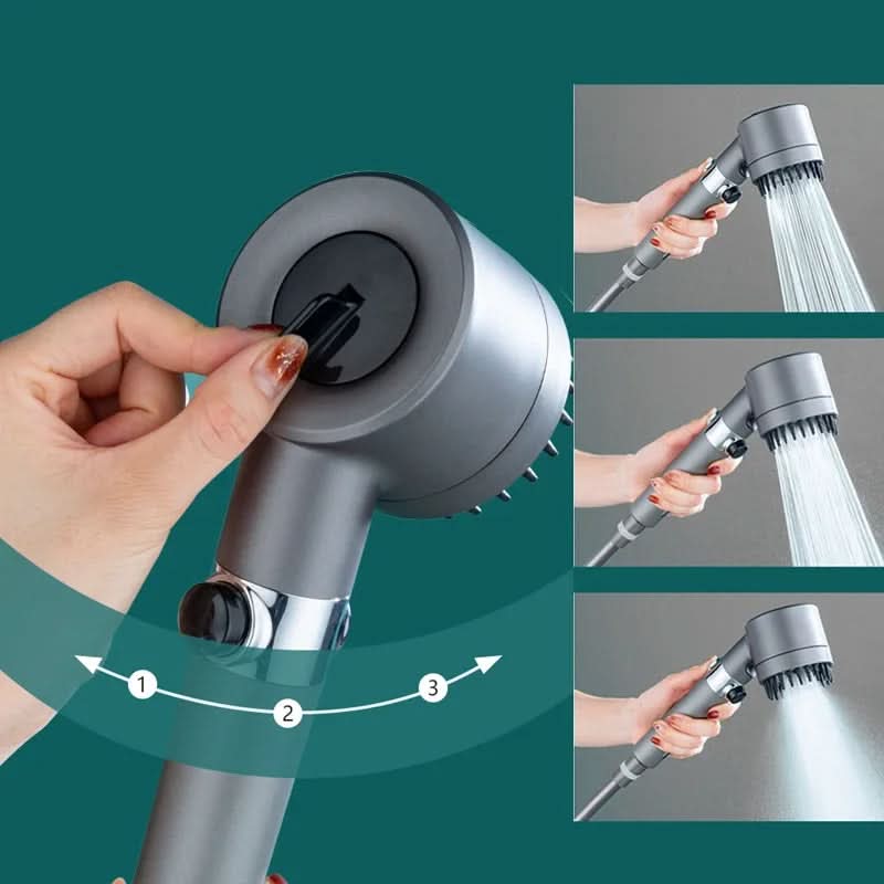 Water-saving shower filter with massage function | High-pressure shower head