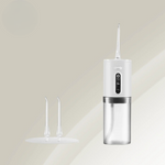 Water jet device for thorough oral hygiene | Flexibly adjustable cleaning modes | Replaceable nozzles