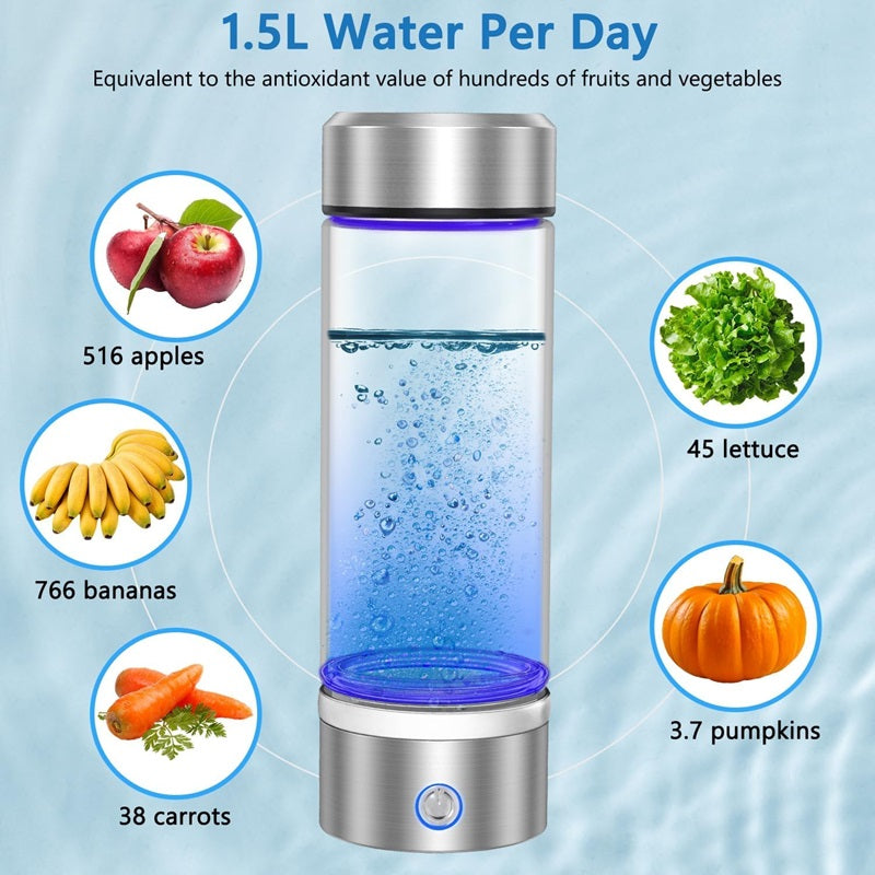 Water Bottle with Hydro Pro Generator