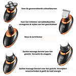 Vielseitiger, Wasserdichter Akku-Trimmer für Herren
