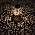 Waterproof LED Solar Garden Pendant Light - Lichterglanz