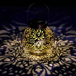 Waterproof LED Solar Garden Pendant Light - Lichterglanz