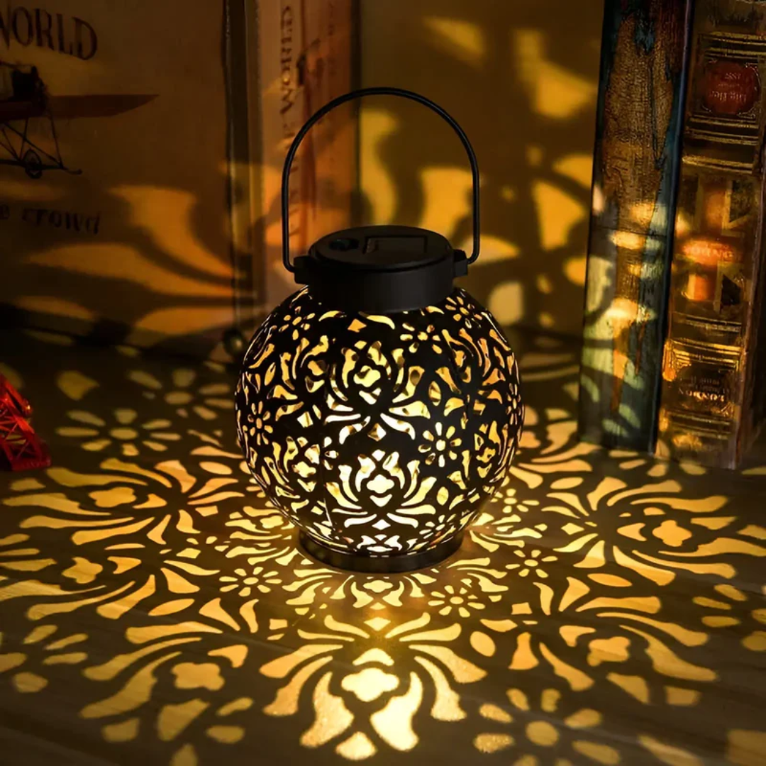 Waterproof LED Solar Garden Pendant Light - Lichterglanz