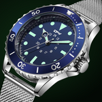 Wasserdichte taktische Armbanduhr im Taucherdesign