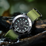 Wasserdichte taktische Armbanduhr im Taucherdesign