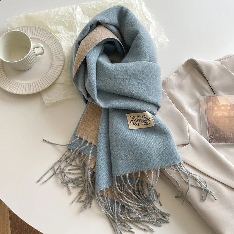 Eleganter Kaschmirschal für Herren und Damen