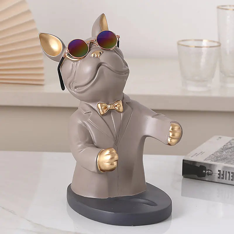 Wine Glass Holder | Handmade Dog-themed Table Decoration