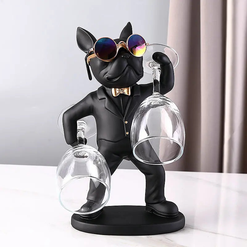 Wine Glass Holder | Handmade Dog-themed Table Decoration