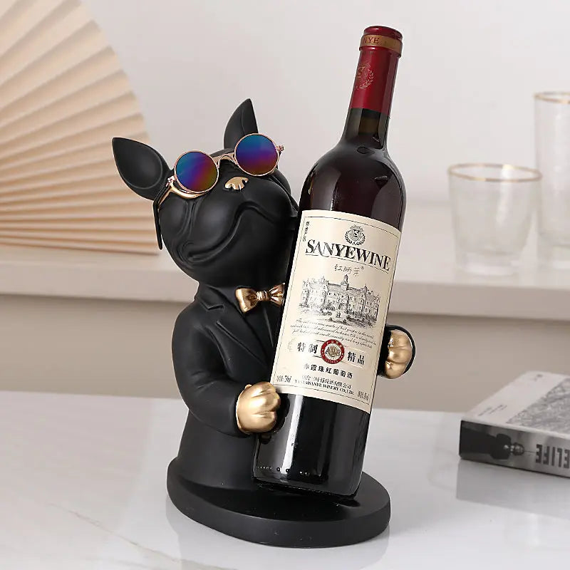 Wine Glass Holder | Handmade Dog-themed Table Decoration