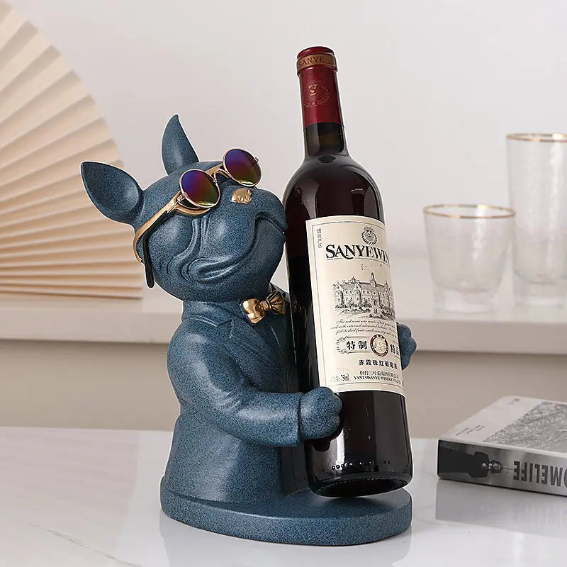 Wine Glass Holder | Handmade Dog-themed Table Decoration