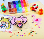 Iron-on Bead Set for Creative Retro-Style Projects