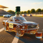 Whiskey Decanter in Sports Car Design | Elegant Glass Shape