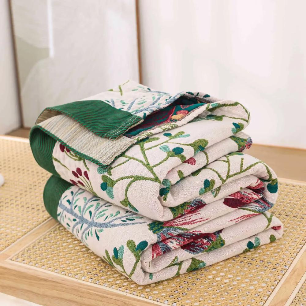 Soft Floral Blanket for Comfort and Style