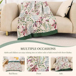 Soft Floral Blanket for Comfort and Style