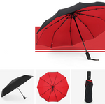 Robuster Sturm-Regenschirm mit Windschutz