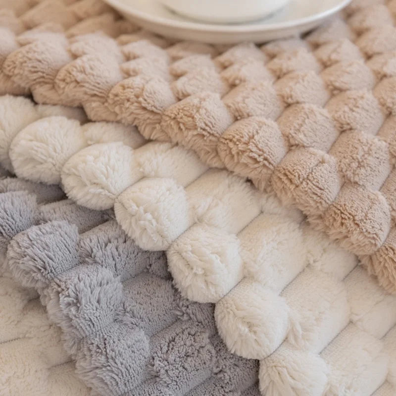 Warm and Stylish Sofa Throw with Non-Slip Backing
