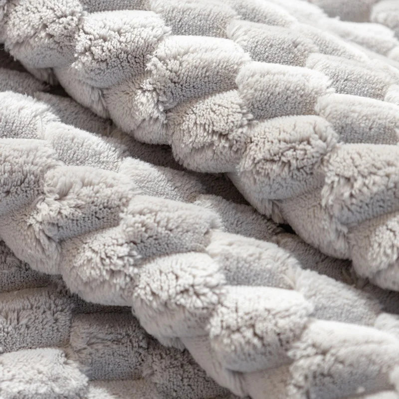 Warm and Stylish Sofa Throw with Non-Slip Backing