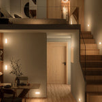 Wireless Motion Sensor Wall Light - Rechargeable LED Lamp for Security