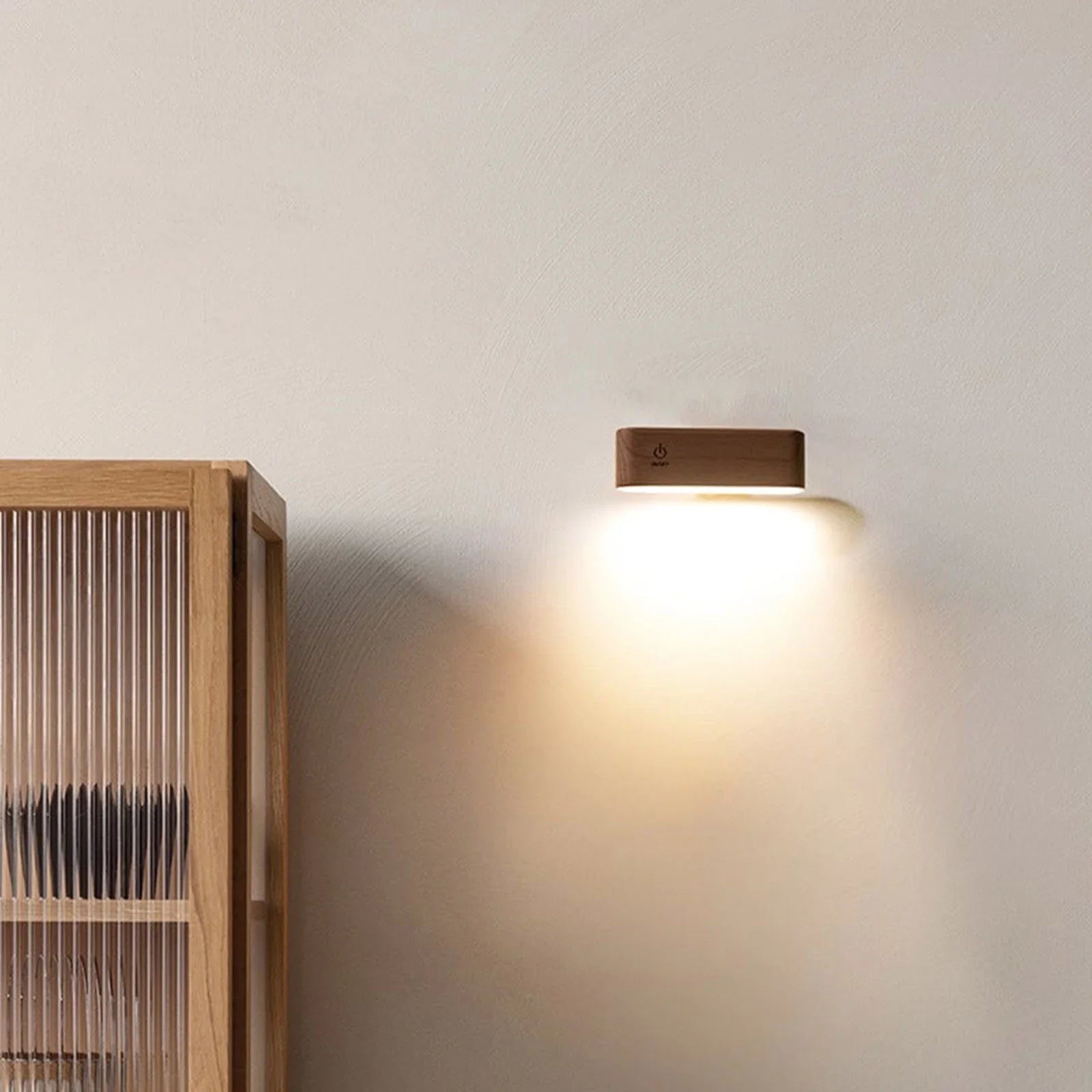 Kabellose Wandleuchte mit Fernbedienung und Dimmer, 3 Farbtemperaturen