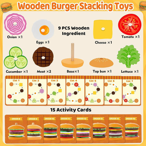 Holz Bürger Stapelspielzeug | Lern- und Spielvergnügen für Kinder!