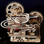 HolzHandwerk - 3D Puzzle Bahn zum Selberbauen für Lernende