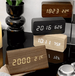 SmartWood – Intelligente Holz-Wanduhr mit Sprachsteuerung